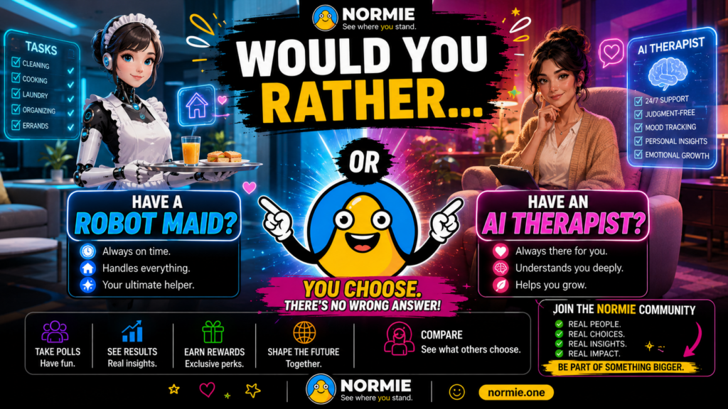 Robot Maid or AI Therapist